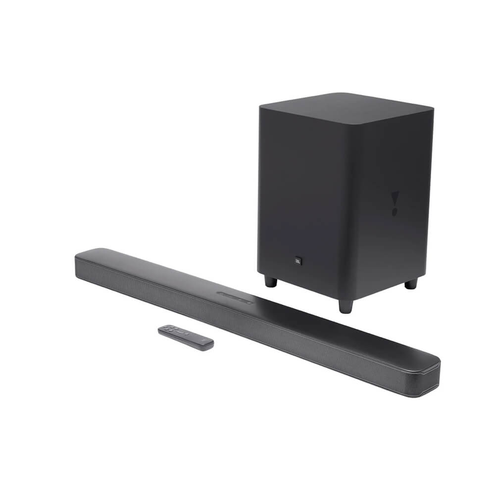 JBL Bar 5.1 Immersive Soundbar With Wireless Subwoofer (BLACK)